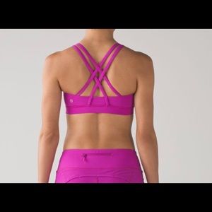 Lululemon Energy bra Sz 8 VGUC